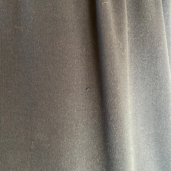 Vintage GODDESS DRESS 1970s Maxi blue & reds L - Picture 9 of 13